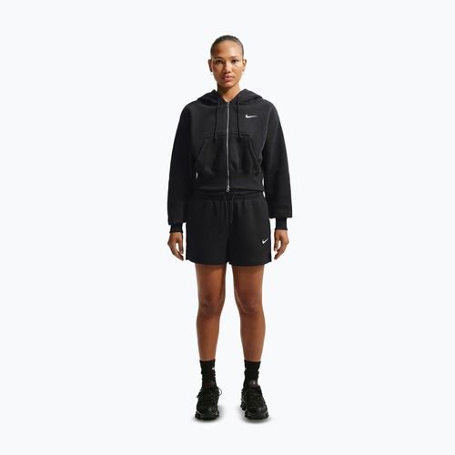 Dámská mikina Nike Sportswear Phoenix Fleece Loose Full-Zip black/sail