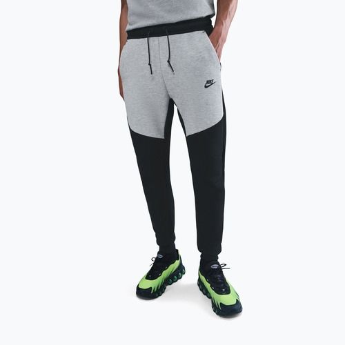 Pánské kalhoty Nike Tech Joggers black/dark grey heather/black