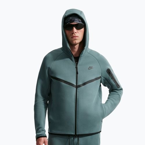 Pánská mikina Nike Tech Windrunner Full Zip mineral slate/black