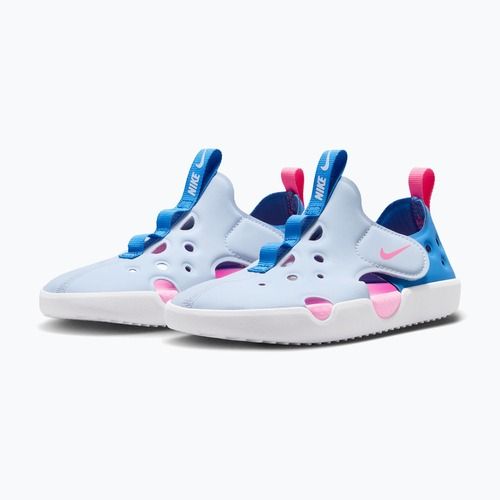 Dětské sandály Nike Sunray Protect 4 HF6277 hydrogen blue/blue crystal/pink glow