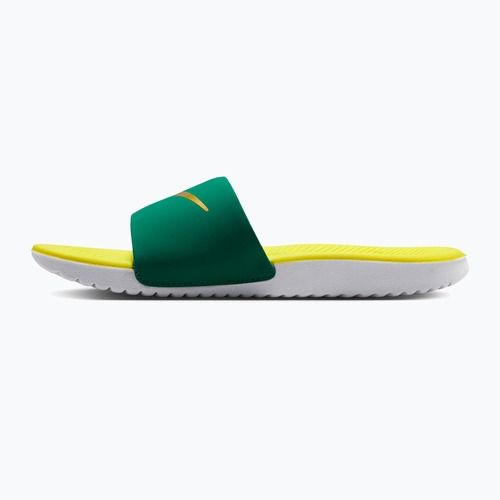 Nazouváky Nike Coffee malachite/sonic yellow/metallic gold