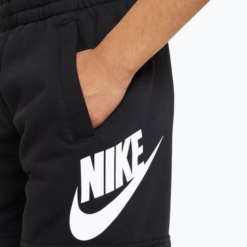 Dětské šortky Nike Sportswear Club Fleece black/white