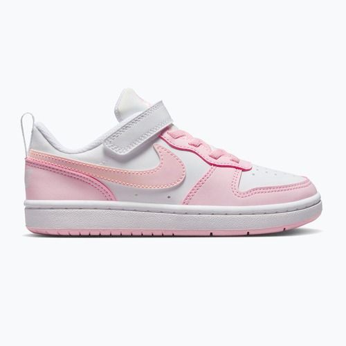 Dětské boty Nike Court Borough Low Recraft white/pink foam