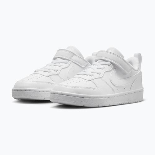 Dětské boty Nike Court Borough Low Recraft white/white/white