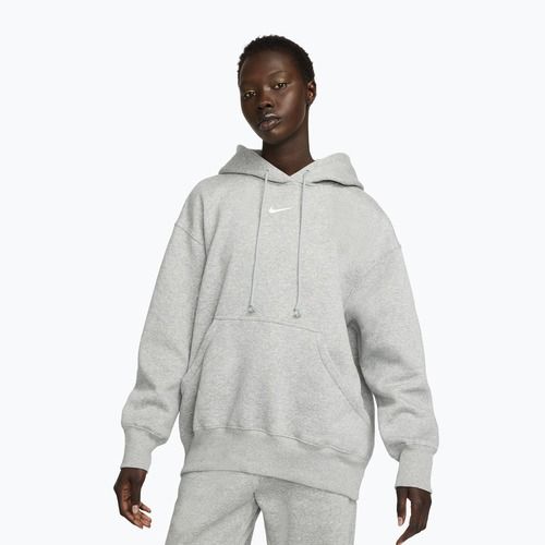 Dámská mikina Nike Sportswear Phoenix Fleece Oversized dark grey heather/sail