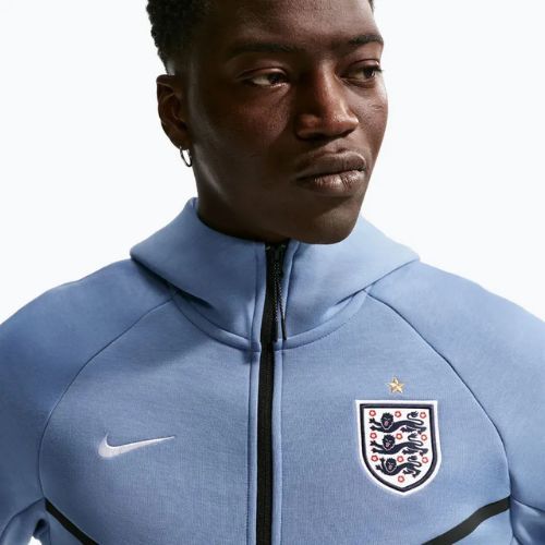 Pánská mikina Nike England Tech Fleece Windrunner Full Zip work blue/white