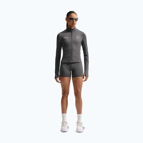 Dámská běžecká mikina Nike Swift Dri-Fit Full Zip Mid-Layer medium ash