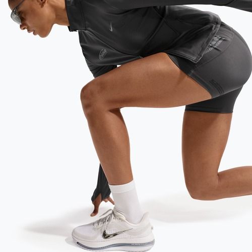 Dámská běžecká mikina Nike Swift Dri-Fit Full Zip Mid-Layer medium ash