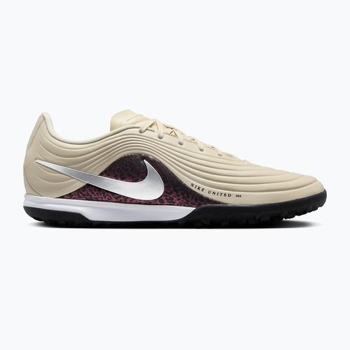 Pánské kopačky Nike United Tiempo Maestro Academy TF fossil/burgundy crush/metallic silver