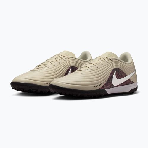 Pánské kopačky Nike United Tiempo Maestro Academy TF fossil/burgundy crush/metallic silver