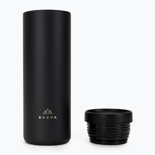 Termohrnek KADVA 360 DrinkRing 600 ml černý