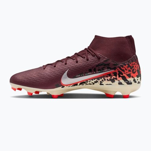 Pánské kopačky Nike United Mercurial Superfly 10 Academy MG burgundy crush/metallic silver