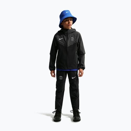Dětská fotbalová bunda Nike Paris Saint-Germain Tech Full Zip black/anthracite/white
