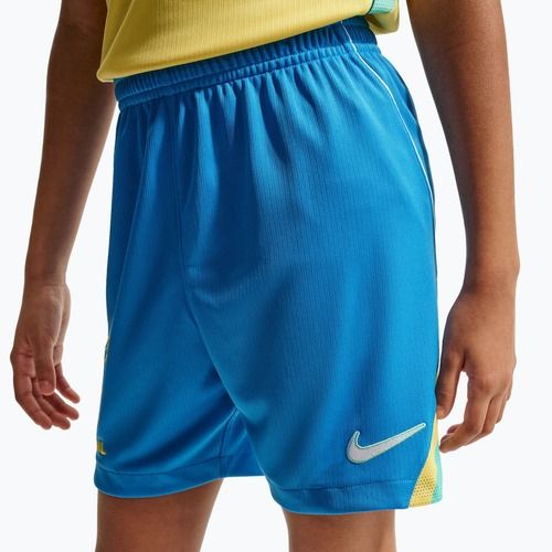 Dětské fotbalové šortky Nike Brazil 2026 Stadium Home Soccer Replica light photo blue/light mint/white