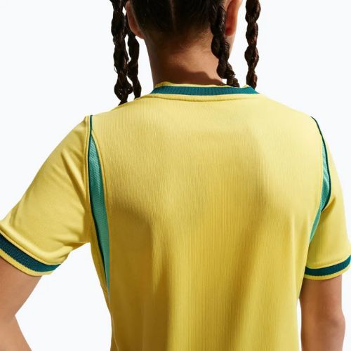 Dětské fotbalové tričko Nike Brazil 2026 Stadium Home Soccer Replica canary/light menta/geode teal