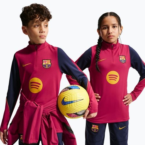 Dětská fotbalová mikina Nike FC Barcelona Strike Dri-Fit Soccer Knit Drill Top