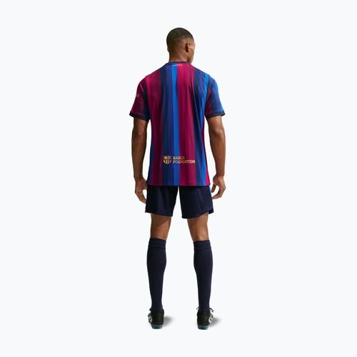 Pánské fotbalové tričko Nike FC Barcelona Dri-Fit ADV Match deep garnet/blue void