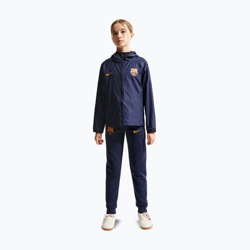 Dětská fotbalová bunda Nike FC Barcelona Academy Pro blackened blue/black/mineral yellow