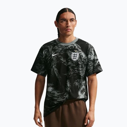 Pánské fotbalové tričko Nike England Soccer dark steel grey