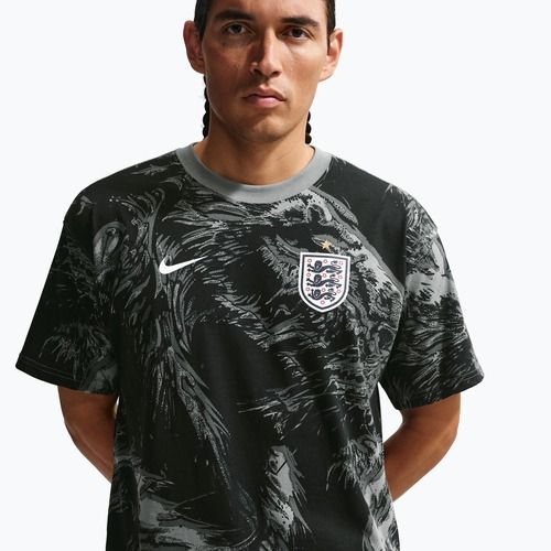 Pánské fotbalové tričko Nike England Soccer dark steel grey