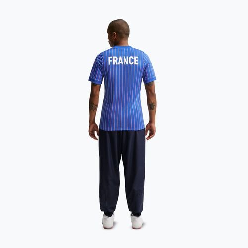 Pánské fotbalové tričko Nike FFF Academy Pro Pre-Match game royal/university red/white