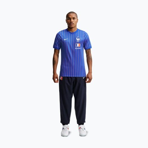 Pánské fotbalové tričko Nike FFF Academy Pro Pre-Match game royal/university red/white