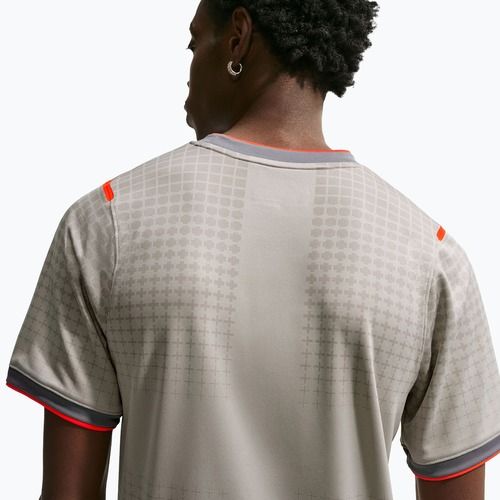 Pánské fotbalové tričko Nike England Academy Pro Pre-Match pewter grey/bright crimson
