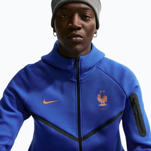 Pánská mikina Nike FFF Tech Fleece Windrunner Full Zip game royal/metallic copper