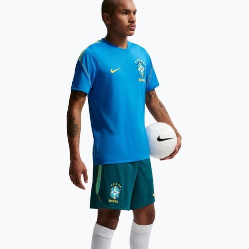 Pánské fotbalové šortky Nike Brazil Strike geode teal/light mint/midwest gold