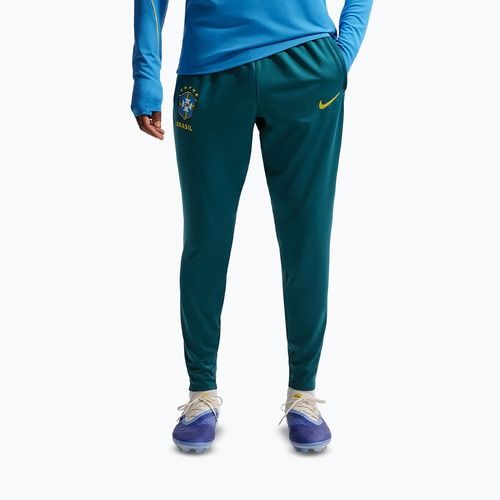 Pánské fotbalové kalhoty Nike Brazil Strike geode teal/light mint/midwest gold