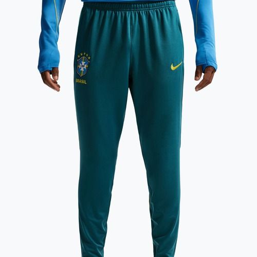 Pánské fotbalové kalhoty Nike Brazil Strike geode teal/light mint/midwest gold