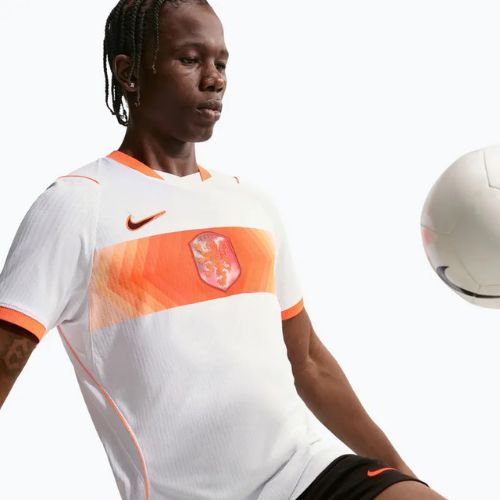 Pánské fotbalové tričko Nike Netherlands 2026/27 Away Match white/hyper crimson/black
