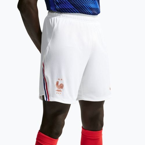 Pánské fotbalové šortky Nike FFF 2026 Stadium Home Soccer Replica white/metallic copper