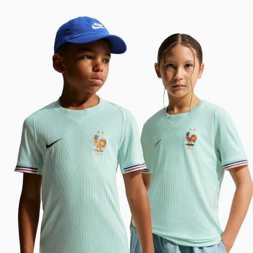 Dětské fotbalové tričko Nike FFF 2026/27 Match Away igloo/monarch/monarch
