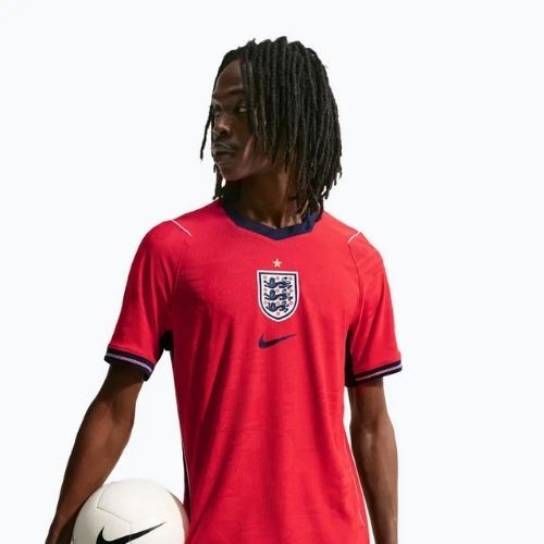 Pánské fotbalové tričko Nike England 2026 Match Away speed red/obsidian/white/obsidian