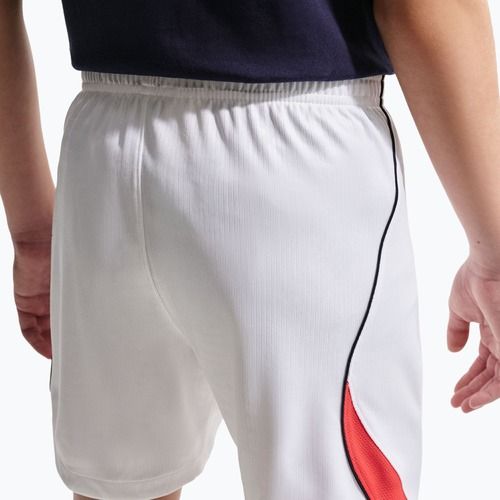 Dětské fotbalové šortky Nike England 2026 Stadium Home white/speed red/obsidian/obsidian