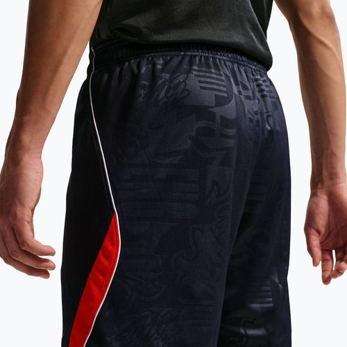 Pánské fotbalové šortky Nike England 2026 Stadium Away obsidian/speed red/white/speed red
