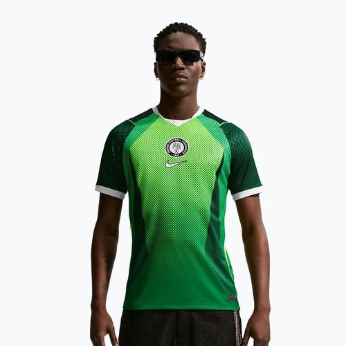 Pánské fotbalové tričko Nike Nigeria 2026 Stadium Home pine green/electric green/white