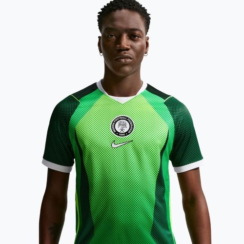 Pánské fotbalové tričko Nike Nigeria 2026 Stadium Home pine green/electric green/white