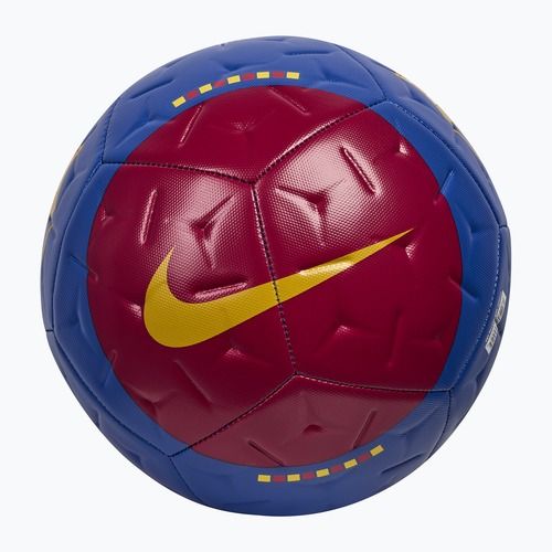 Fotbalový míč Nike Academy FC Barcelona game royal/cardinal red size 5
