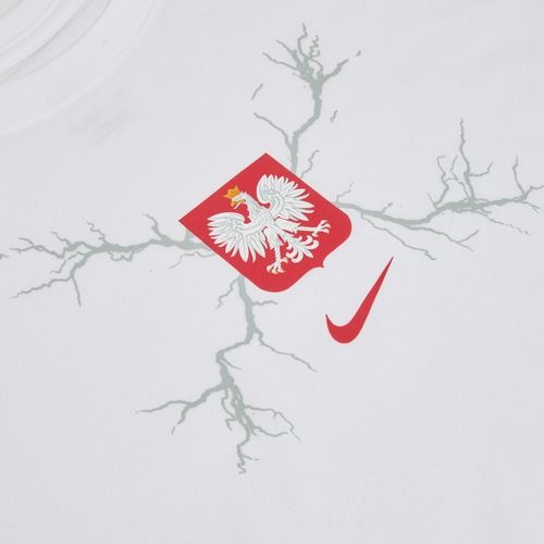 Pánské fotbalové tričko Nike Graphic Poland white