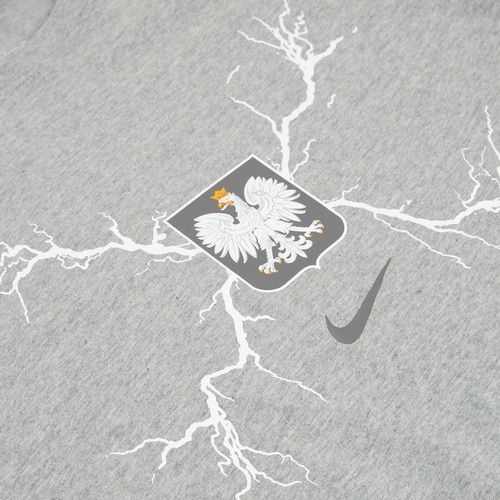 Pánské fotbalové tričko Nike Graphic Poland dark grey heather