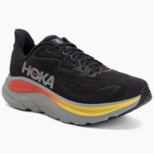 Pánská běžecká obuv HOKA Clifton 10 black/grey