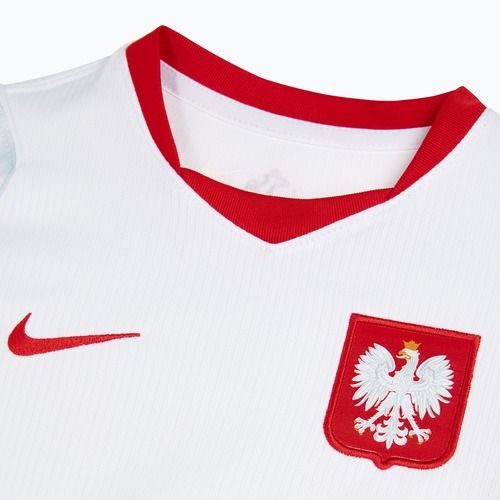 Dětská fotbalová sada Nike Dri-Fit Poland Stadium Home Kit white/field silver