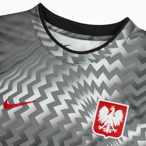 Pánské fotbalové tričko Nike Dri-Fit Poland Pre-Match 2026 pure platinum/cool grey