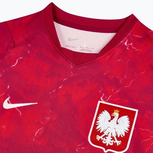 Pánské fotbalové tričko Nike Dri-Fit Poland Stadium Away 2026 noble red/sport red
