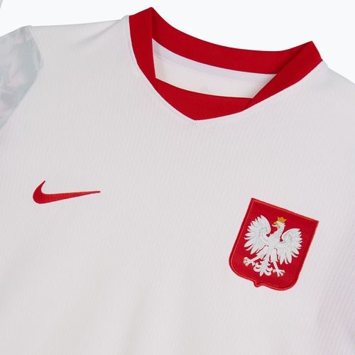 Dámské fotbalové tričko Nike Dri-Fit Poland Stadium Home 2026 white/field silver