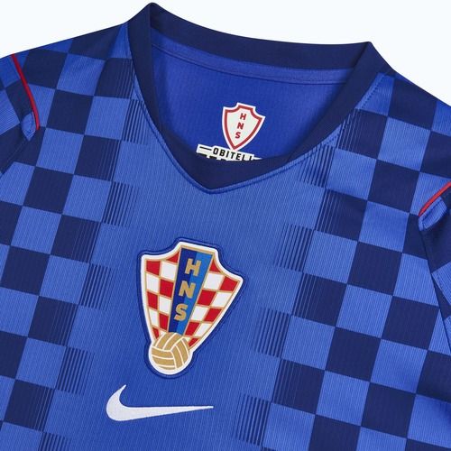 Pánské fotbalové tričko Nike Dri-Fit Croatia Stadium Away 2026 deep royal blue/hyper royal