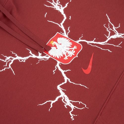 Pánská mikina Nike Pullover Hoodie team red