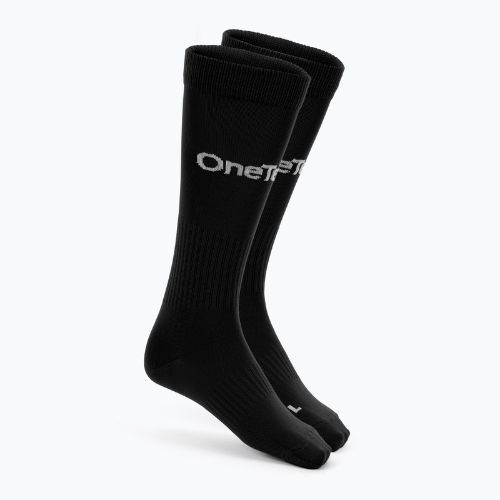 Fotbalové ponožky OneTeam Precision football socks set 2-pack black